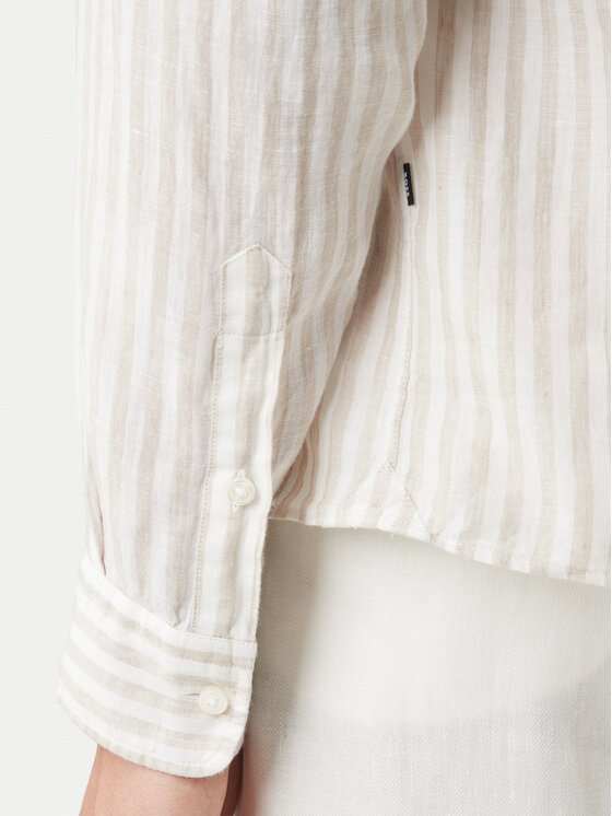 BOSS BOSS Camicia H-Liam 50560595 Beige Regular Fit