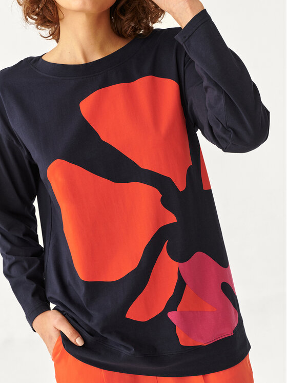 Tatuum Tatuum Блузка Guera T2330.053 Cиній Regular Fit