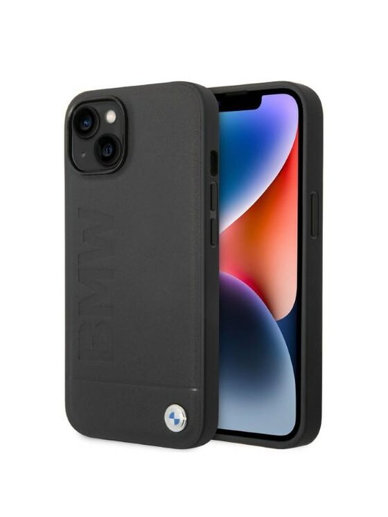 Etui na telefon BMW Motorsport, Czarne, iPhone 14 Plus