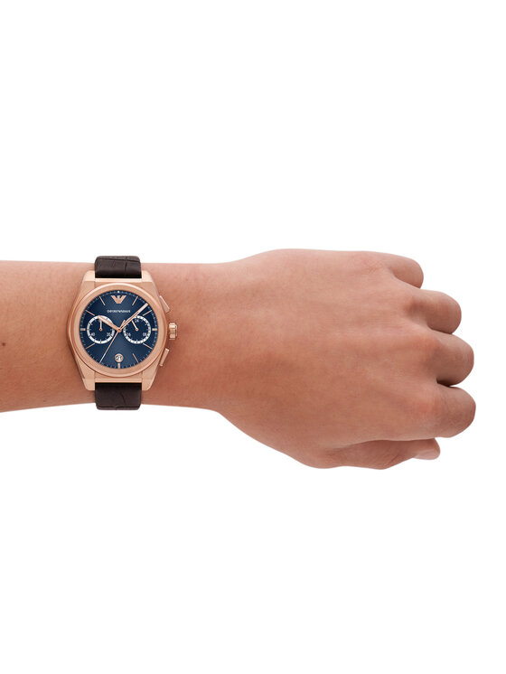 Emporio Armani Emporio Armani Sat Federico AR11563 Smeđa