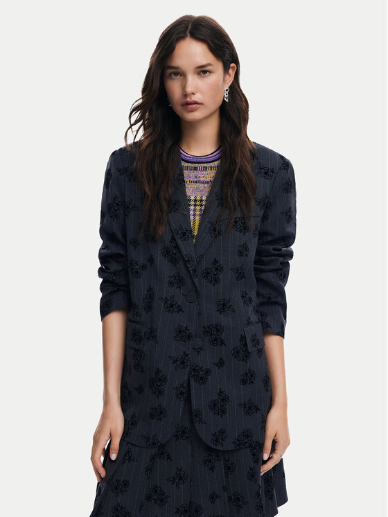 Desigual Desigual Suknjič Zagrez 24WWEW46 Siva Relaxed Fit