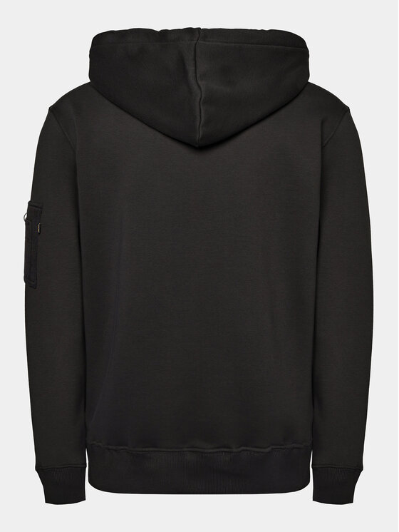Alpha Industries Alpha Industries Mikina EMB 138333 Čierna Regular Fit