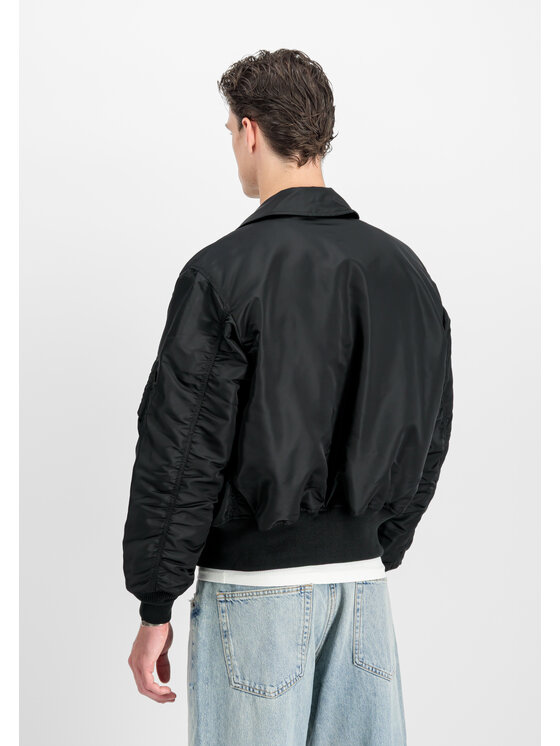Alpha Industries Alpha Industries Kurtka bomber CWU-45 Heritage Bomber Jacket Czarny Core Fit