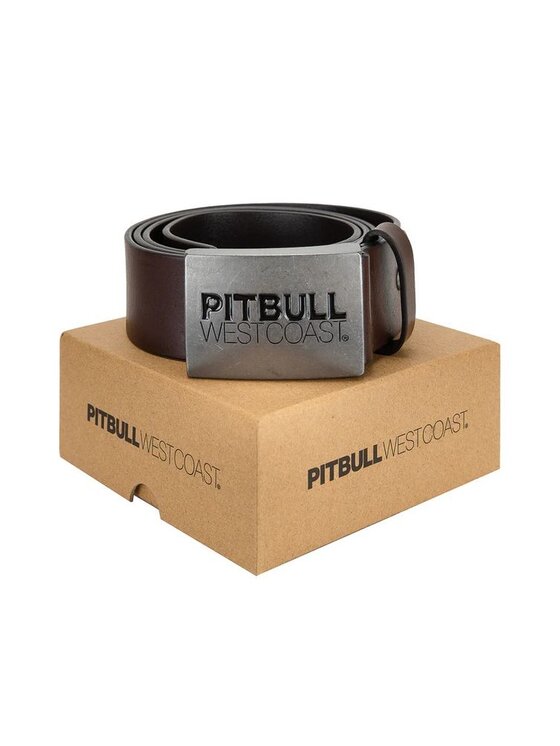 PITBULL PITBULL Pasek TNT Brązowy