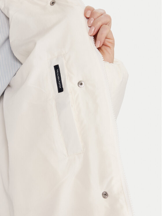 Tommy Jeans Tommy Jeans Pernata jakna Alaska DW0DW21623 Écru Relaxed Fit