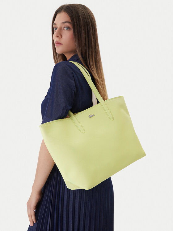 Lacoste Torebka NF2142AA Zielony jasny