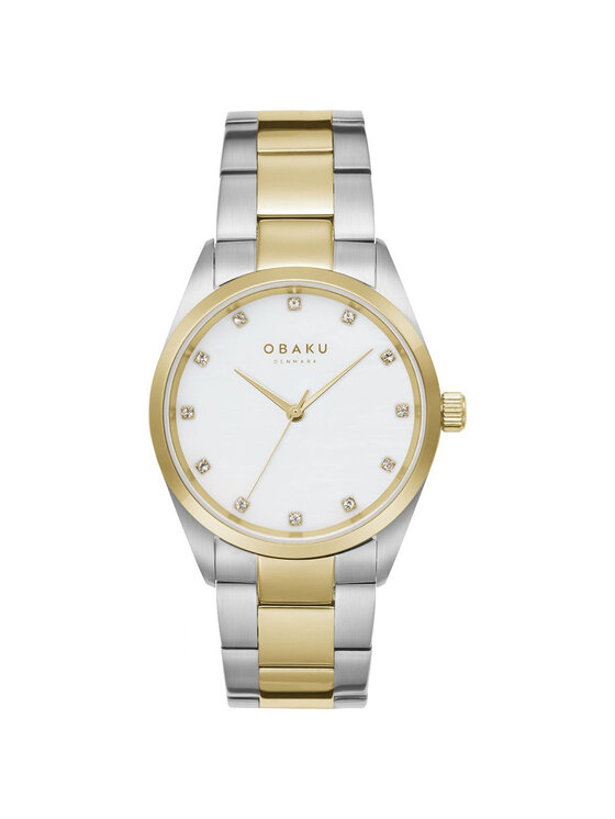 Obaku Obaku Zegarek V263LXFWSF Srebrny