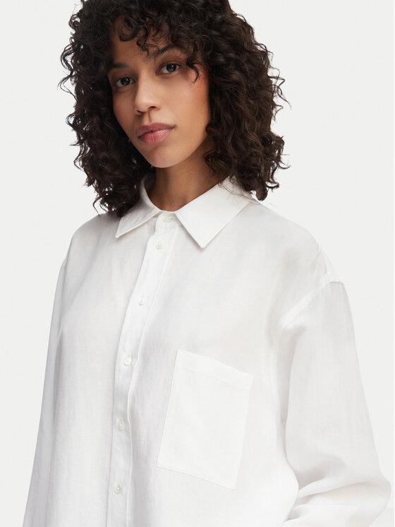 BOSS BOSS Camicia Saturday 1 50560693 Bianco Relaxed Fit