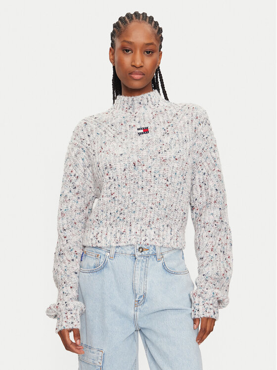 Tommy Jeans Tommy Jeans Πουλόβερ DW0DW18673 Έγχρωμο Regular Fit