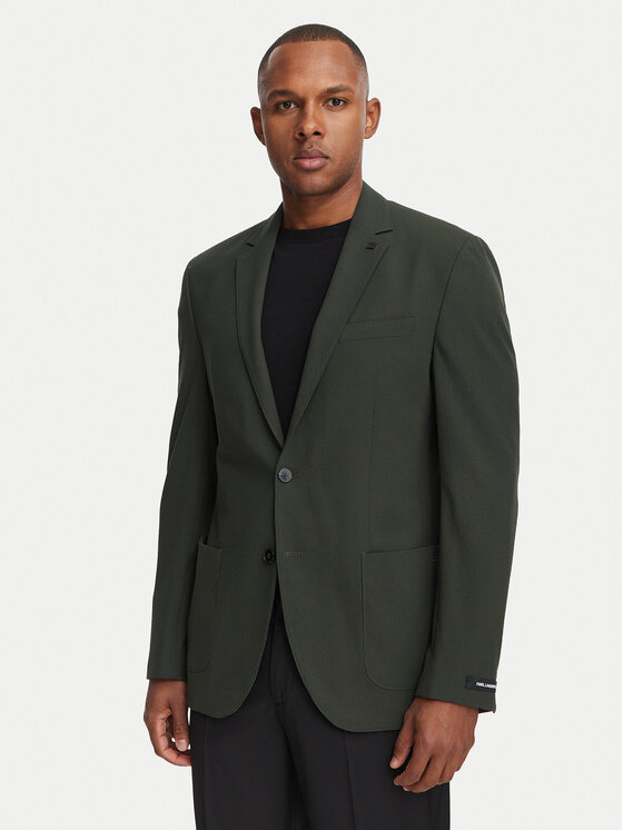 KARL LAGERFELD KARL LAGERFELD Піджак 155280-562034 Темно-зелений Slim Fit