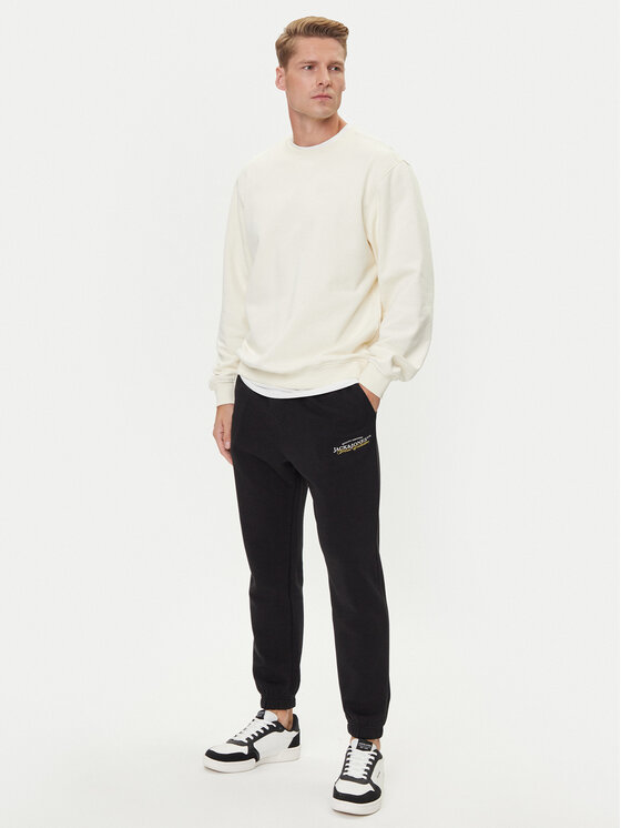 Jack & Jones Jack & Jones Spodnie dresowe Kane Billy 12283257 Czarny Relaxed Fit