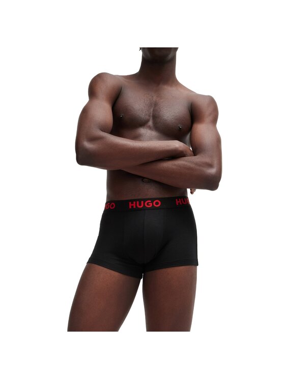 HUGO HUGO Bokserki 30604 Czarny