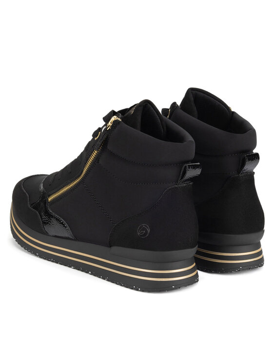 Remonte Remonte Stiefeletten D1370-01 Schwarz