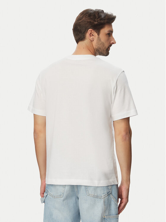 Jack & Jones Jack & Jones Тишърт Norrebro Photo 12291022 Бял Regular Fit