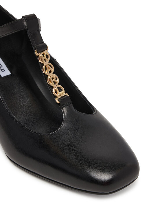 KARL LAGERFELD KARL LAGERFELD Γοβάκια Beata KL31406 Μαύρο