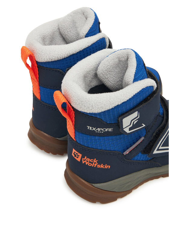 Jack Wolfskin Jack Wolfskin Schneeschuhe Polar Bear-b Texapore Mid Vc K A62144 Blau