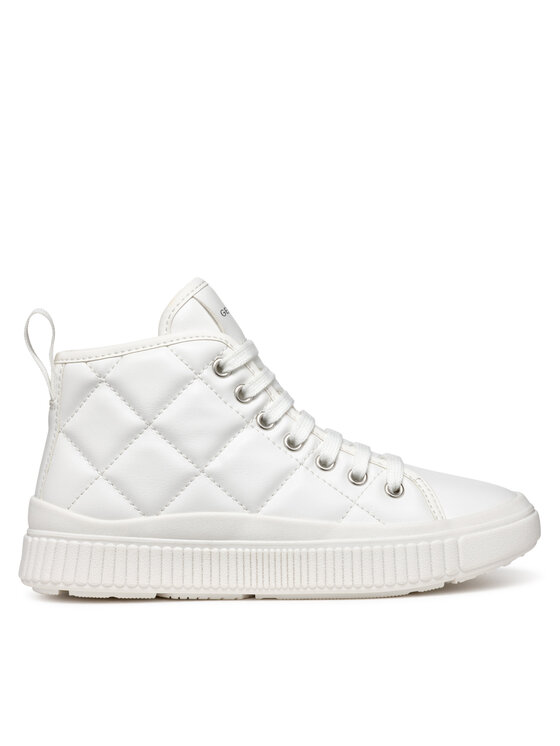 Geox Sneakersy J Laquinny Girl J46M3B 000BC C1000 M Biela