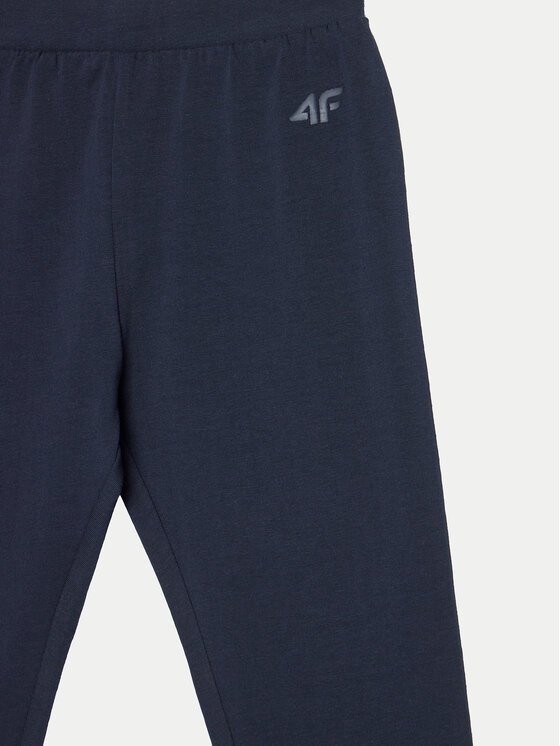 4F 4F Colanți 4FJWMM00TTIGF178 Bleumarin Slim Fit