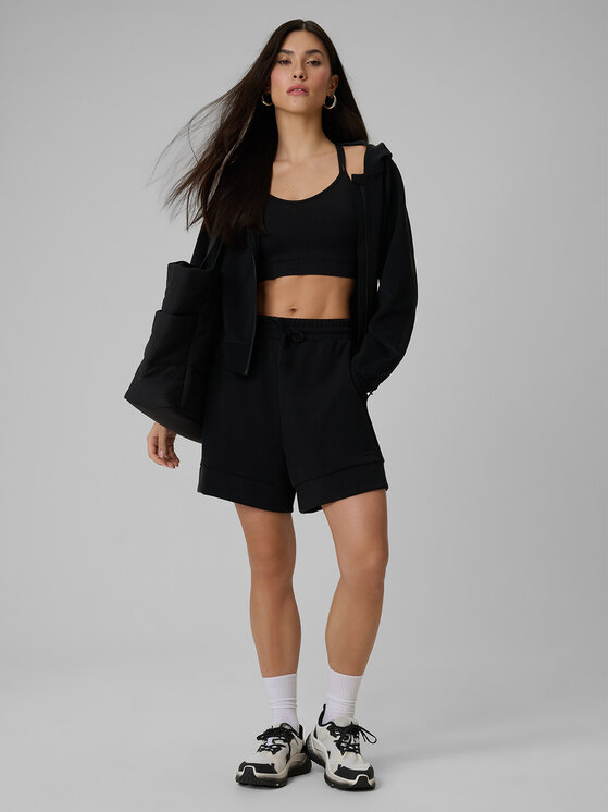 4F 4F Bluza SPORTS CLUB Czarny Regular Fit