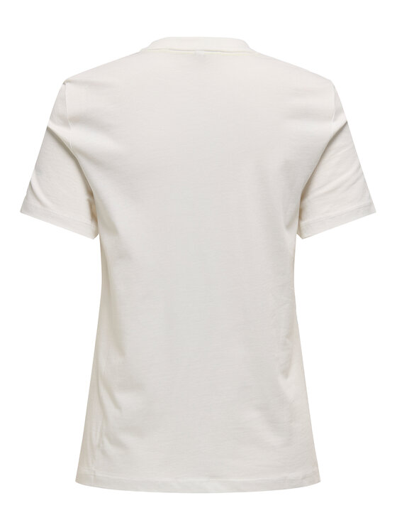 ONLY ONLY Marškinėliai Kita 15349150 Balta Regular Fit