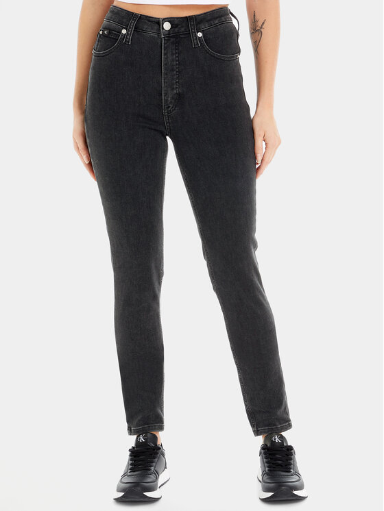Calvin Klein Jeans Calvin Klein Jeans Τζιν J20J221584 Μαύρο Skinny Fit