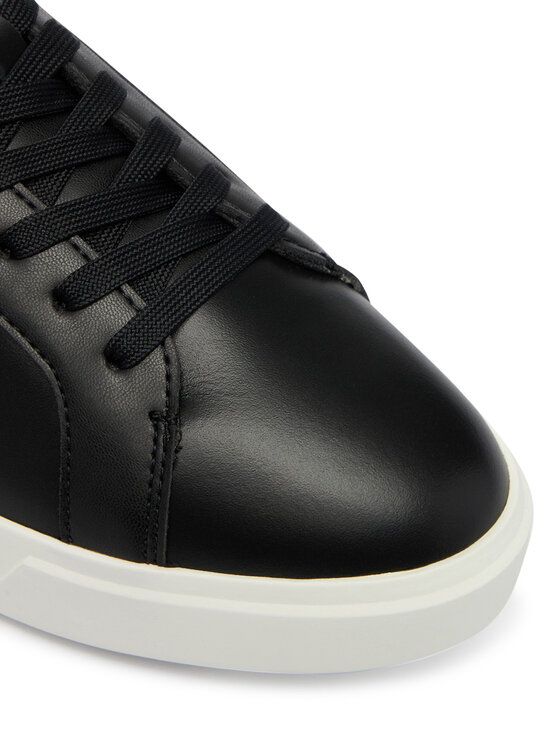 Calvin Klein Calvin Klein Sneakers Low Pro Cup Laceup Lth Moire HW0HW02845 Negru