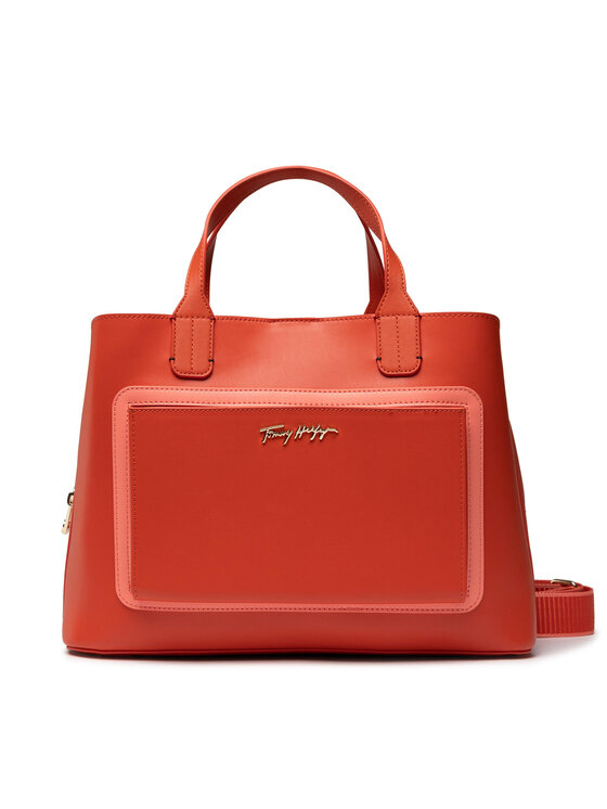 Tommy Hilfiger Tommy Hilfiger Kabelka Iconic Tommy Satchel AW0AW11996 erven