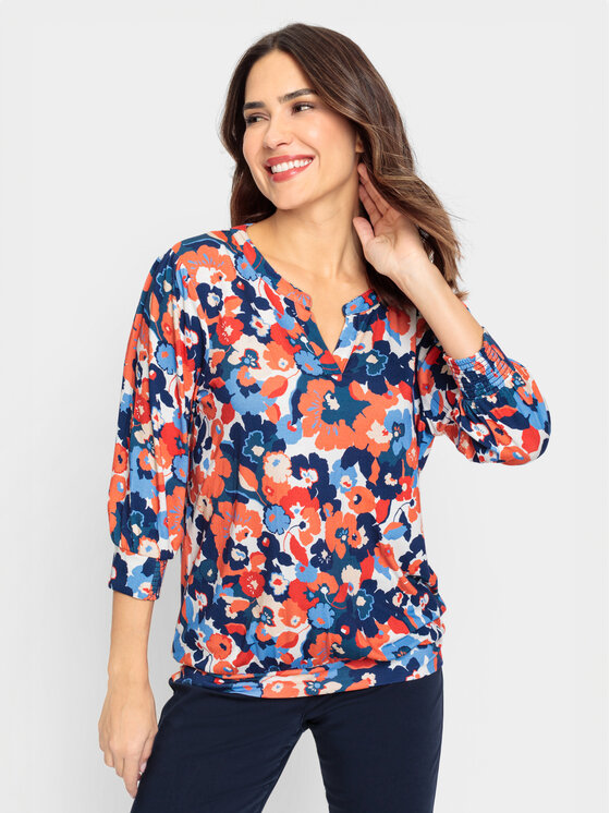 Olsen Bluză 11104775 Colorat Regular Fit