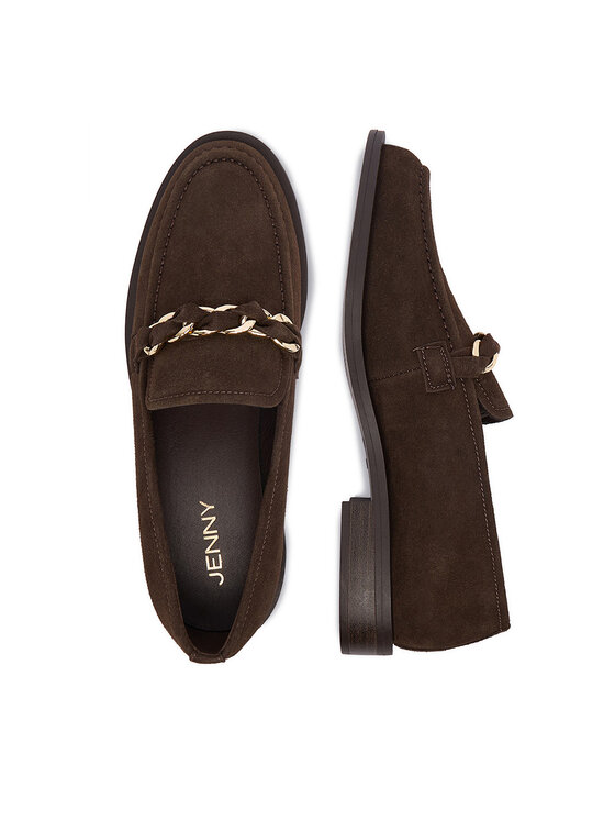 JENNY JENNY Chunky loafers CEO-HY1666-5 Marrone scuro