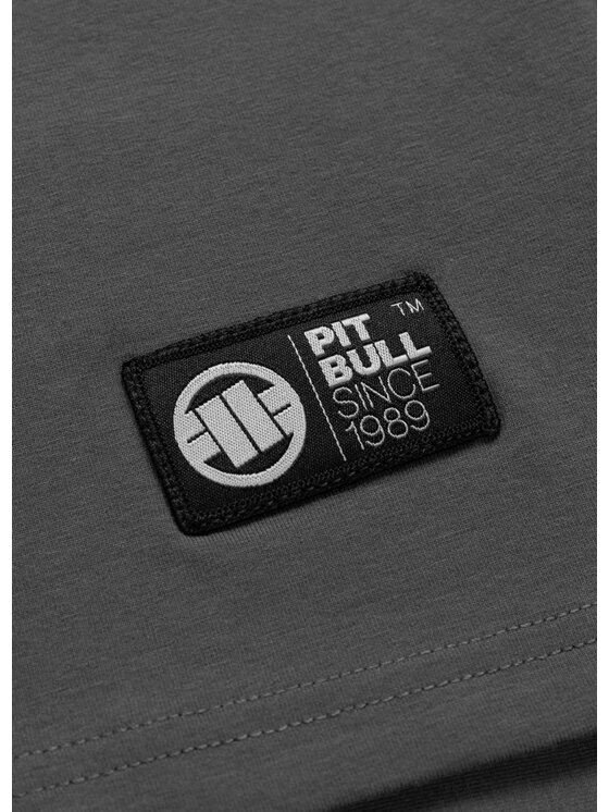 PITBULL PITBULL Tank top PALMS Szary Regular Fit