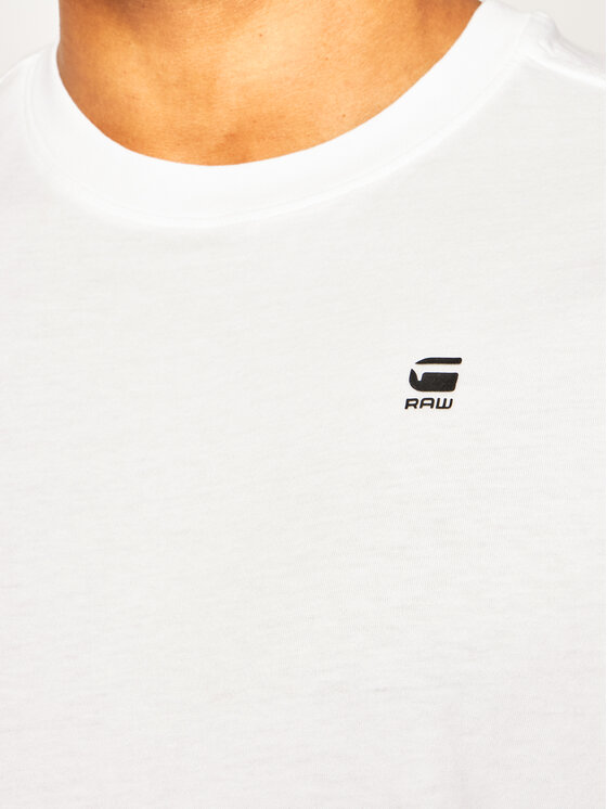 G-Star Raw G-Star Raw T-Shirt Lash D16396-B353-110 L Biały Relaxed Fit