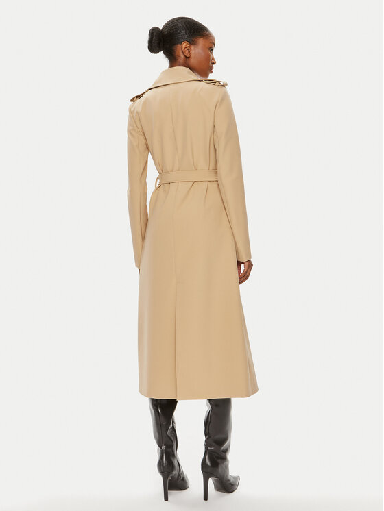 Patrizia Pepe Patrizia Pepe Trenčkot 8O0137/A2AW-B663 Béžová Regular Fit