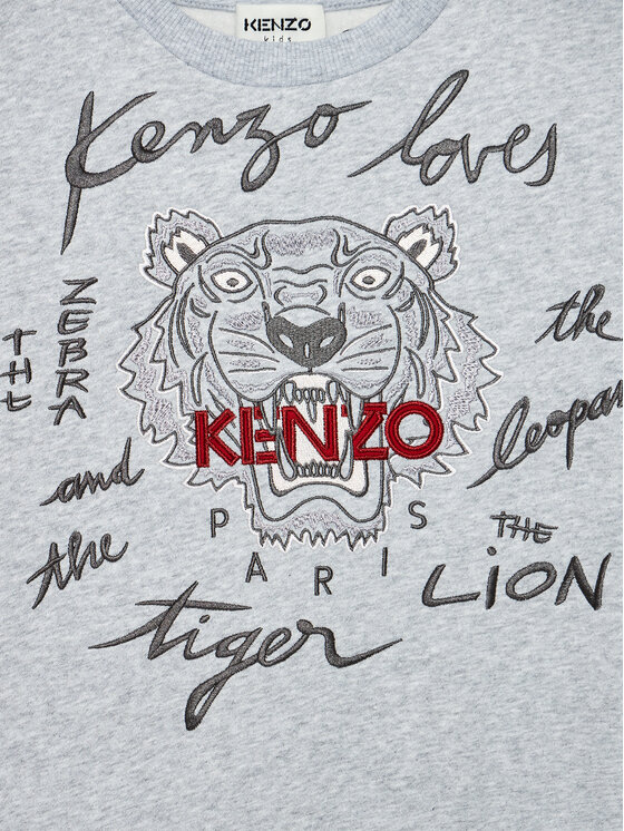 Felpa K25156 Grigio Regular Fit