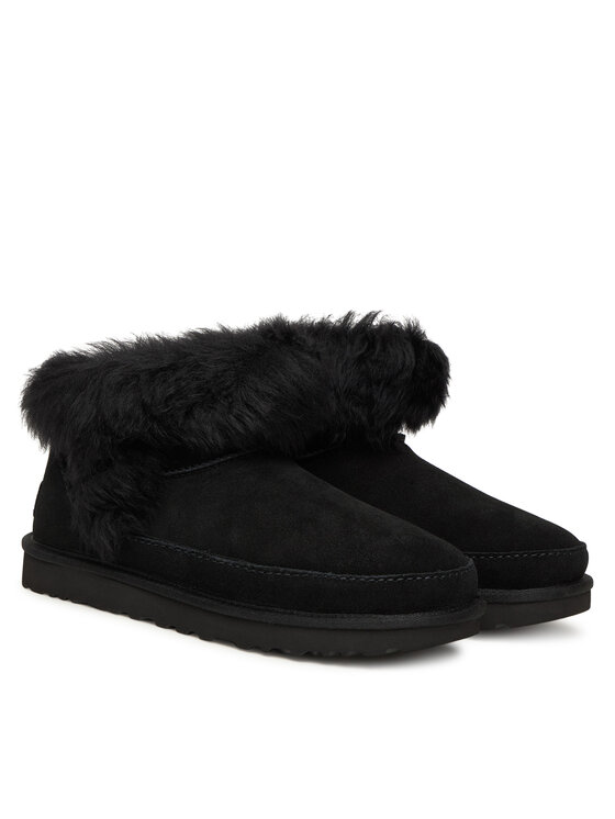 Ugg Ugg Cizme de zăpadă W Classic Ultra Mini Chalet 1173832 Negru