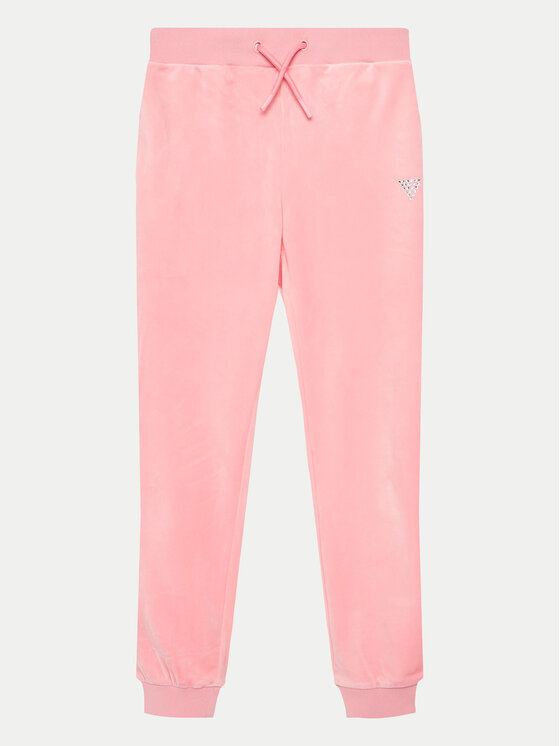 Guess Guess Teplákové nohavice J4YQ20 KBXI2 Ružová Regular Fit