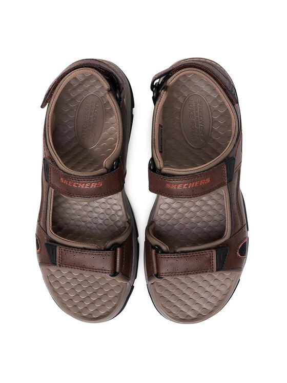Skechers Skechers Sandały Hirano 204106/BRN Brązowy