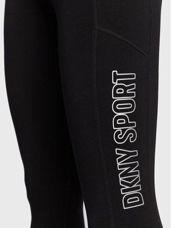 DKNY Sport DKNY Sport Leggings DP1P2864 Fekete Slim Fit