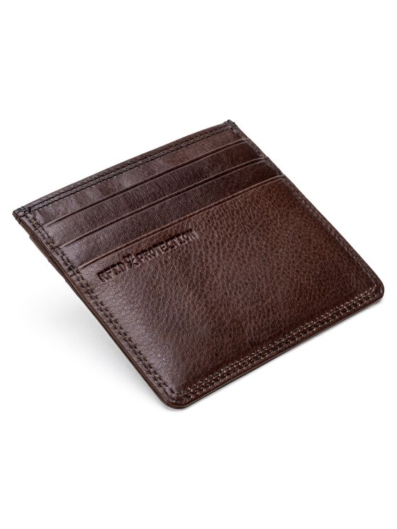 Farmhood Farmhood Etui na karty kredytowe 272164 Brązowy