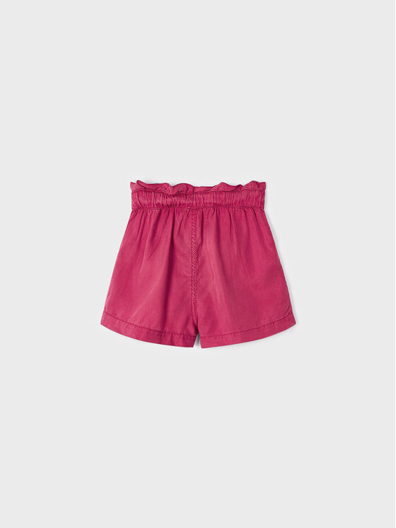 Mayoral Mayoral Шорти от плат 3203 Розов Regular Fit