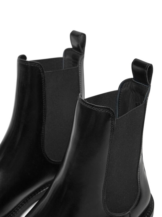 ALOHAS ALOHAS Ghete Jodhpur Lanz S100401 Negru