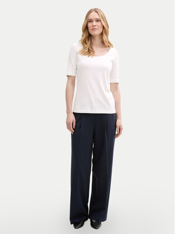 Tom Tailor Tom Tailor Póló 1045541 Fehér Regular Fit