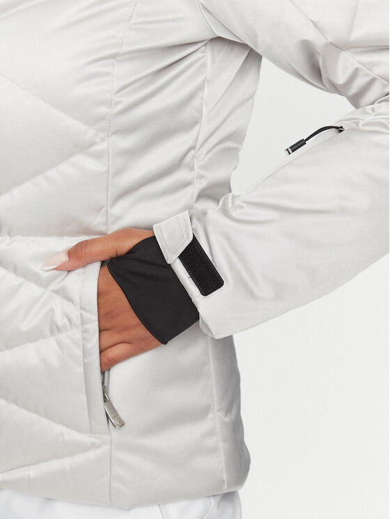 Rossignol Rossignol Skijacke Staci Metallic Silberfarben Standard Fit