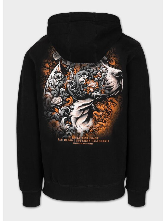 PITBULL PITBULL Bluza TATTOO Czarny Regular Fit
