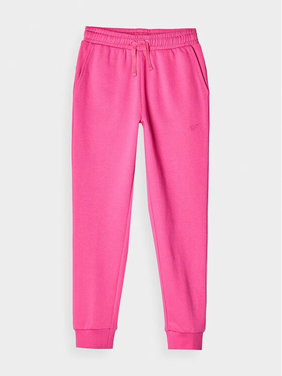 4F 4F Pantaloni da tuta 4FJWMM00TTROF0828-55S Rosa Regular Fit