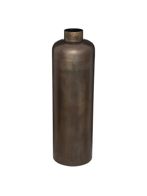 MIAhome MIAhome Wazon metalowy 78 cm brązowo-złoty Złoty