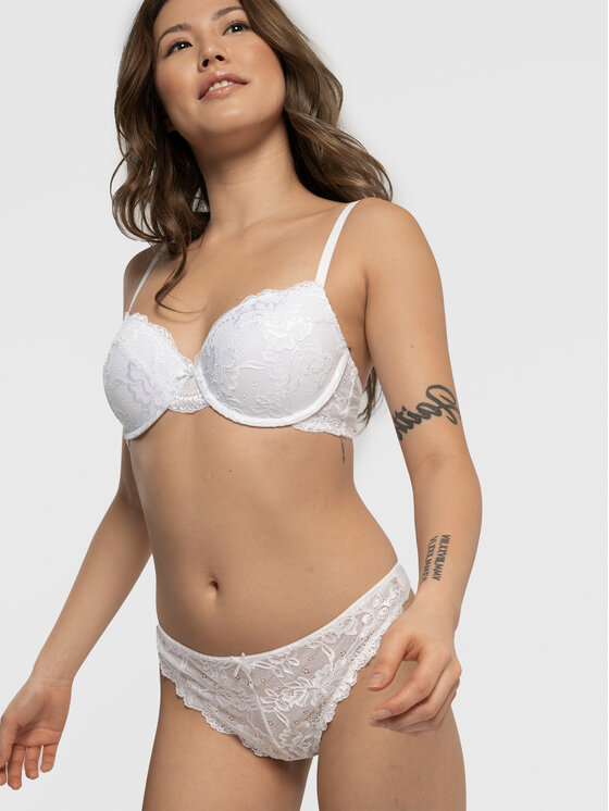 Dorina Dorina Biustonosz z fiszbiną Lianne D17163A Biały