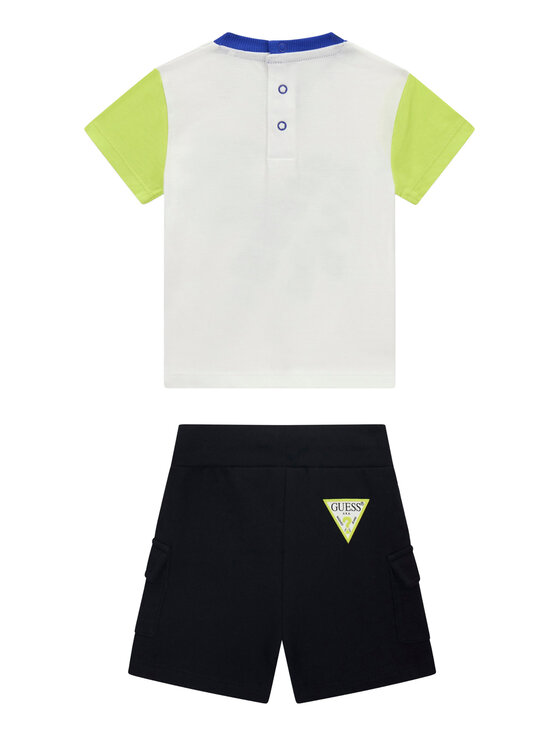 Guess Guess T-krekla un sporta šortu komplekts I6RG01 K8HM4 Daudzkrāsains Regular Fit