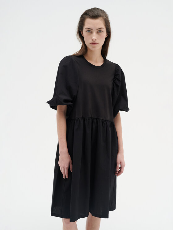 InWear InWear Ikdienas kleita Kisumeiw 30108509 Melns Loose Fit