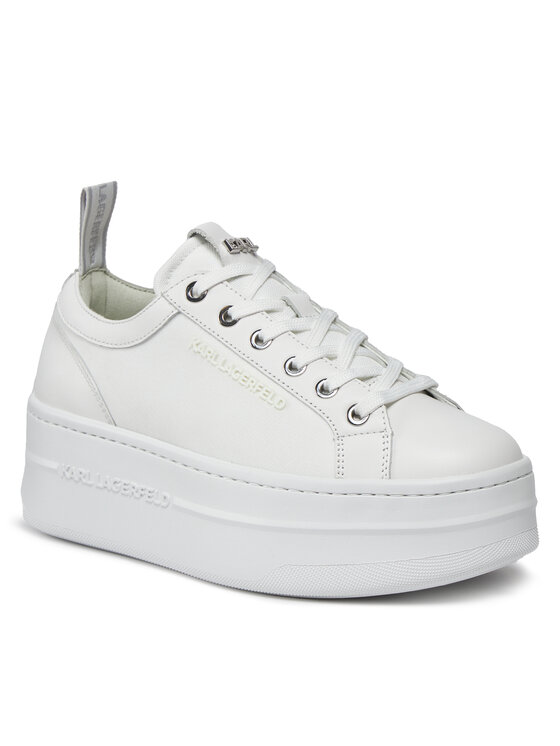KARL LAGERFELD KARL LAGERFELD Sneakersy KL65019 Biela
