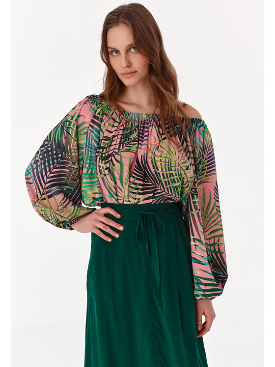 TATUUM TATUUM Halenka INDONEZJA Barevná Loose Fit